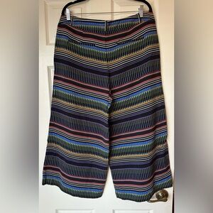 Loft wide leg cropped pants